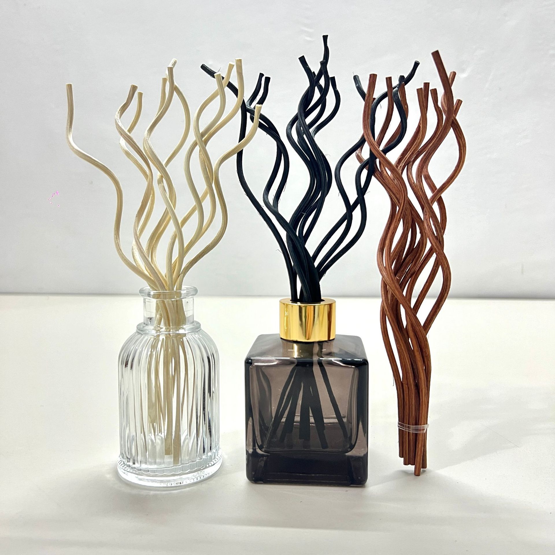 20pcs Long Wavy Rattan Reed Di - Home Fragrance Oud ulasan dan harga